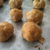 Turkey Meatballs ~ big batch for freezing