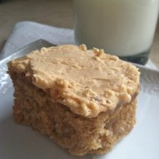 Peanut Butter Snack Cake