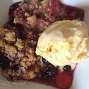 Crumble Topping ~ make ahead freezer recipe