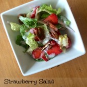 Strawberry Salad with Poppy Seed Dressing