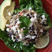 Protein Packed Tuna Salad with Cilantro Lime Dressing