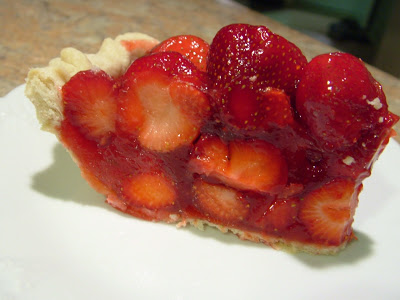 FRESH strawberry PIE