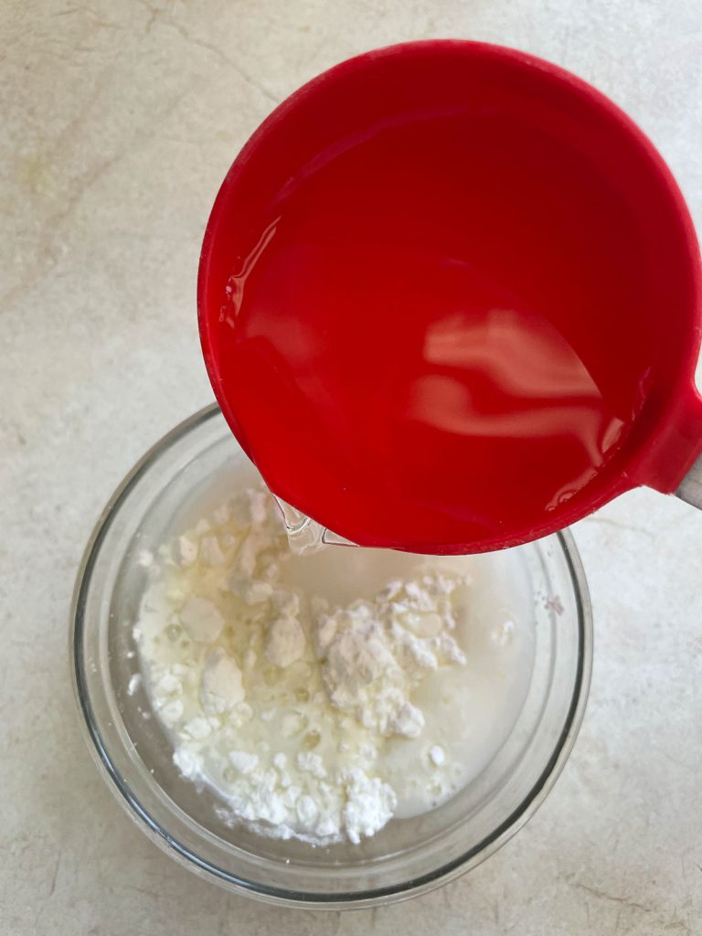 making cornstarch slurry