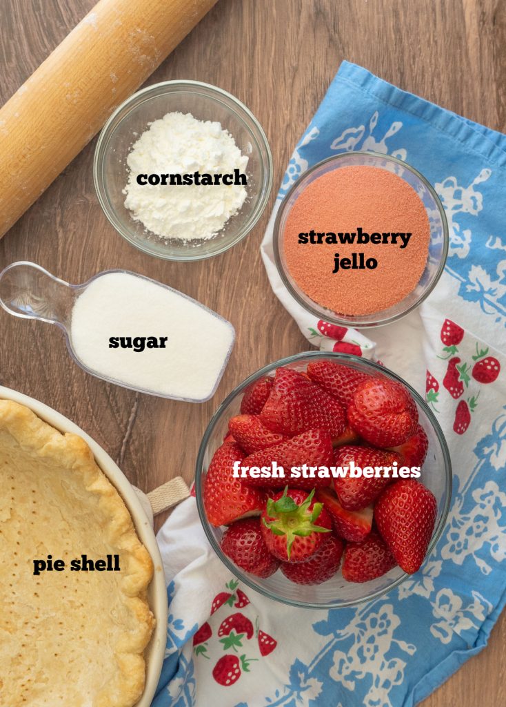 strawberry pie ingredients