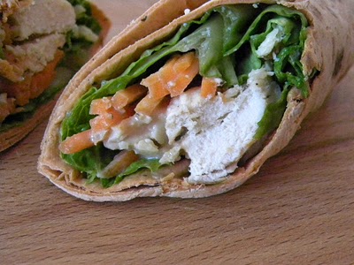 caesar wrap chicken