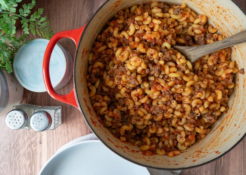 pot full of goulash