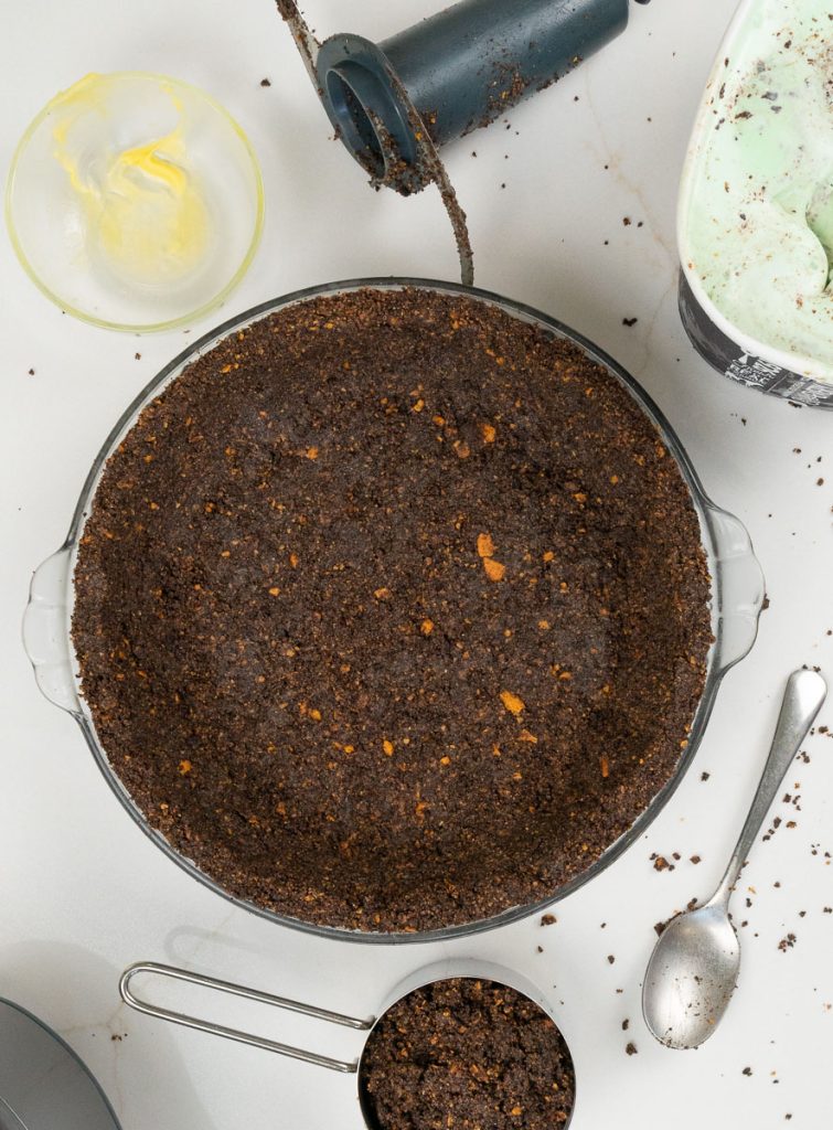 finished cookie pie crust 