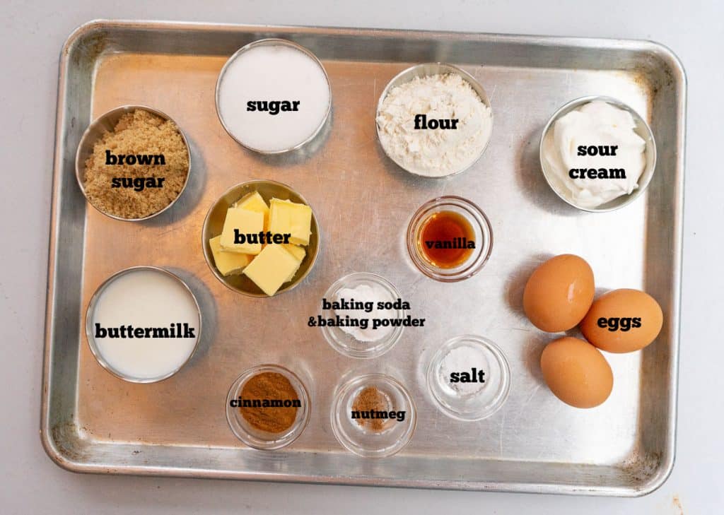 coffee cake ingredients
