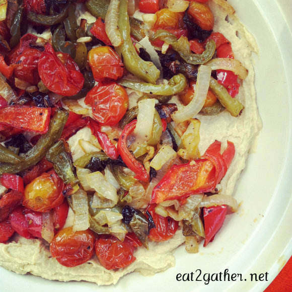 Roasted Veggie Hummus