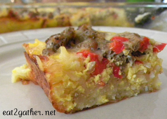 Hash Brown Egg Casserole