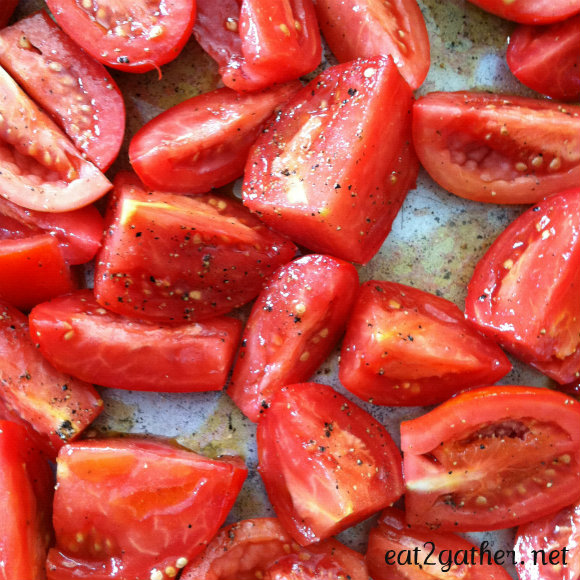 Roasting Tomatoes