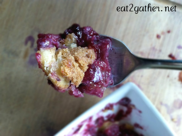 Blueberry Apple Cobbler