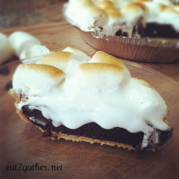 S’more Pie ~ Pie of the Month