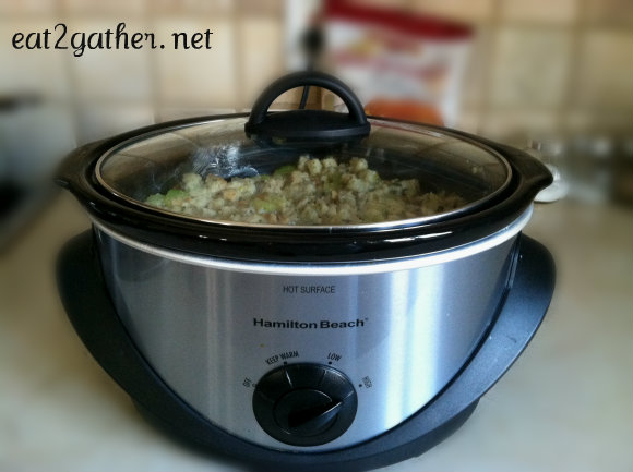 Crock Pot Stuffing