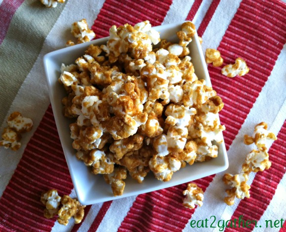 Gingerbread Caramel Corn