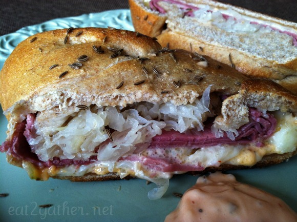 Baked Reuben Sandwich