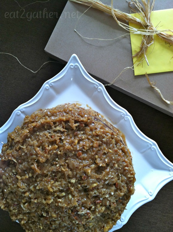 German Chocolate Cake and a celebration!