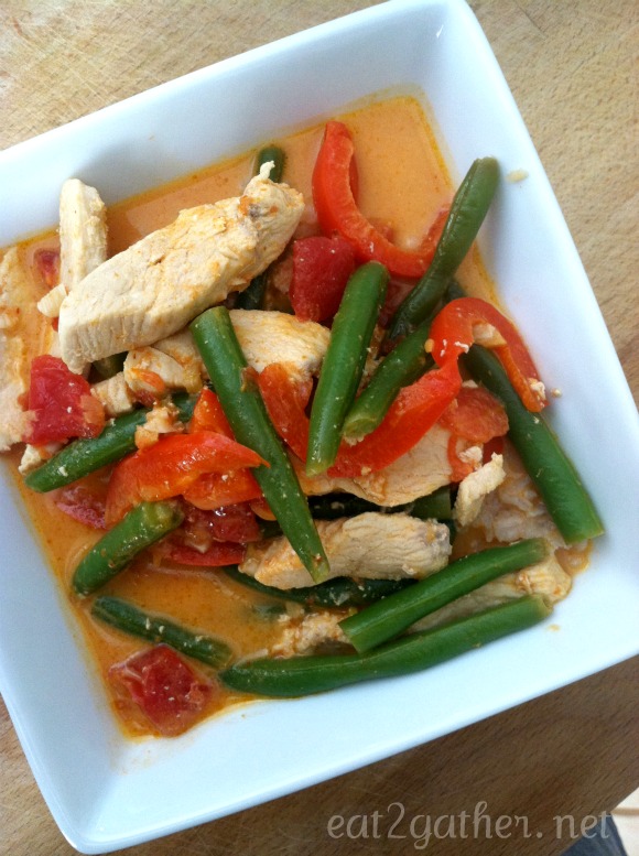 Thai Coconut Curry Chicken Soup