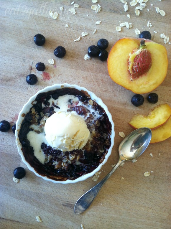 Blueberry Peach Crisp