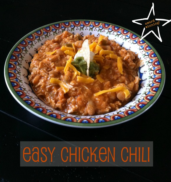 Cathy’s Easy Chicken Chili + Gift Card Giveaway
