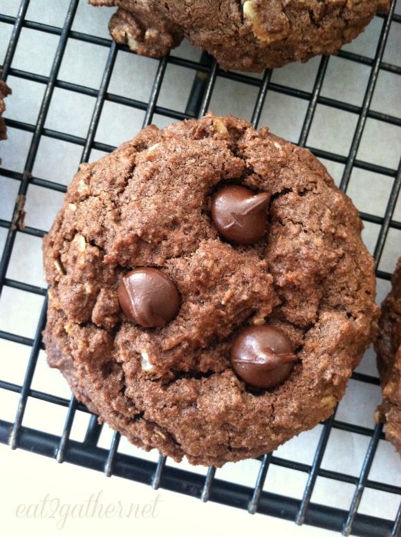 Birthdays and Triple Chocolate Oatmeal Cookies