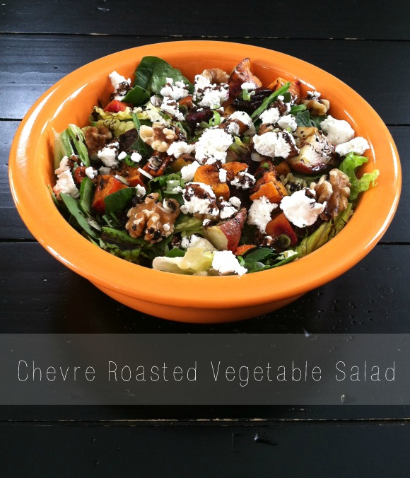 Chevre Roasted Vegetable Salad