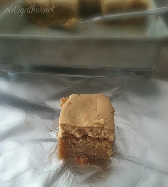 Peanut Butter Snack Cake