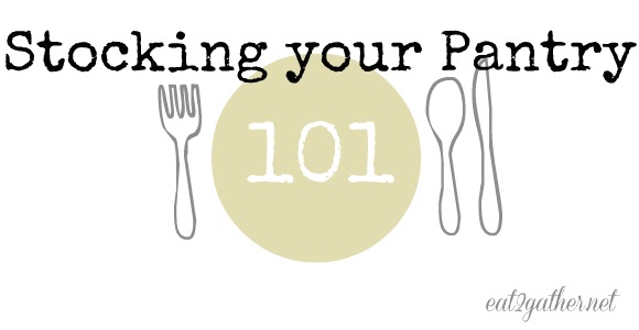 Stocking your Pantry