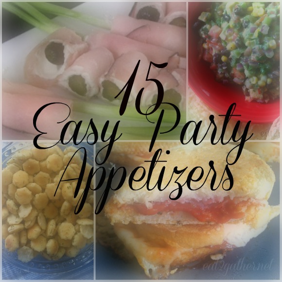 15 Easy Party Appetizers