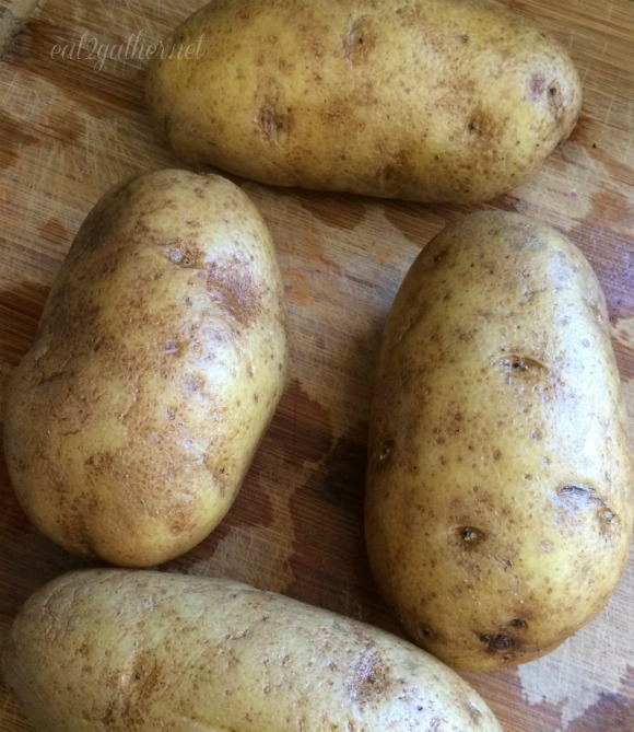 Herb Butter Baked Potatoes