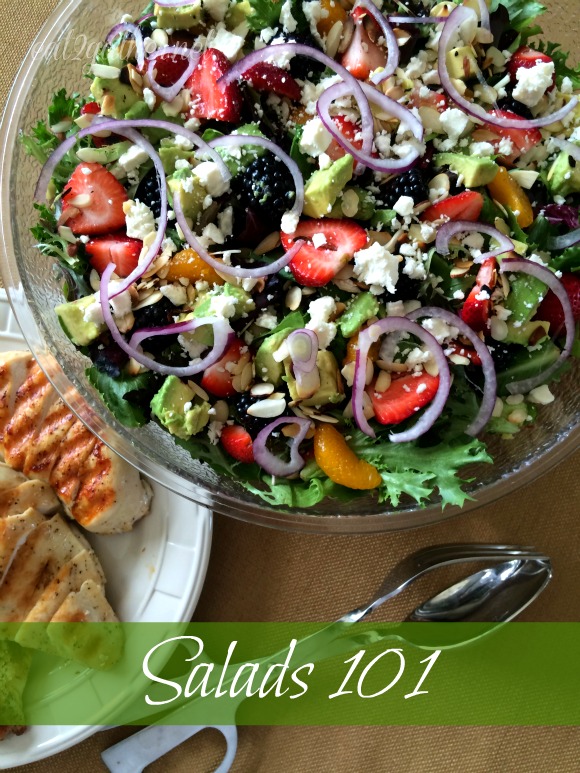 Berry and Nut Salad with Poppy Seed Dressing