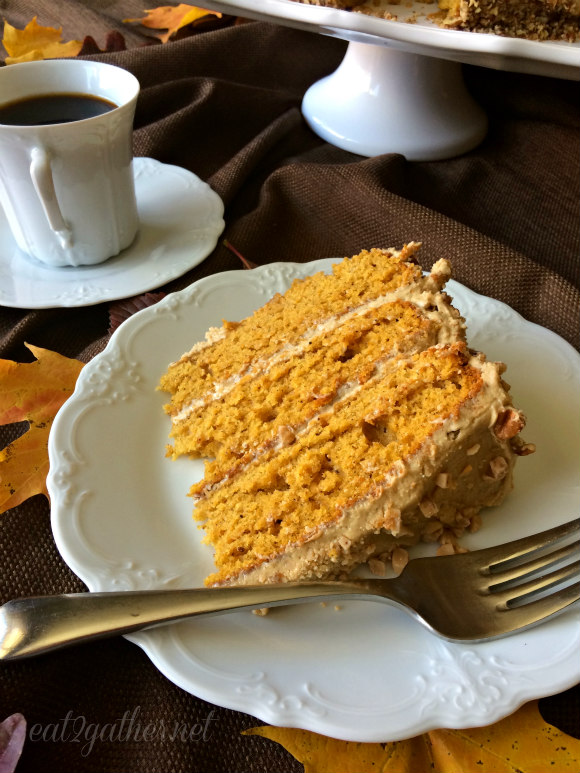 Pumpkin Spice Latte Cake