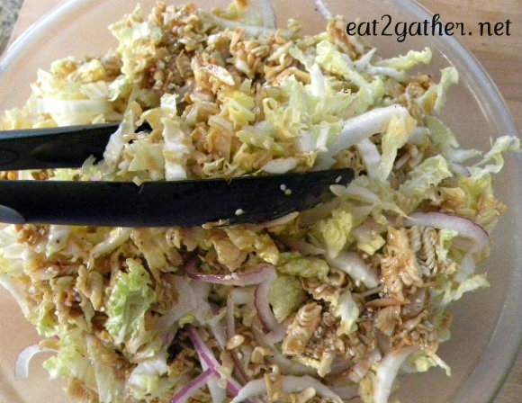Nappa Cabbage Salad