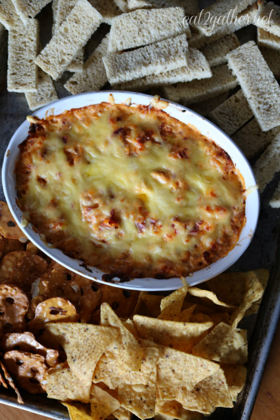 Crockpot Reuben Dip Recipe - My Heavenly Recipes