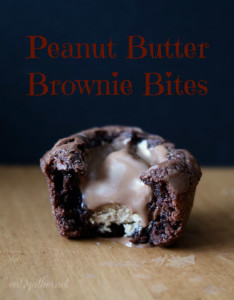 Peanut Butter Brownie Bites