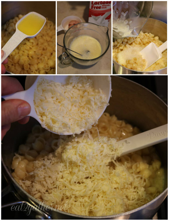 One Pan (lactose free) Creamy Mac-n-Cheese