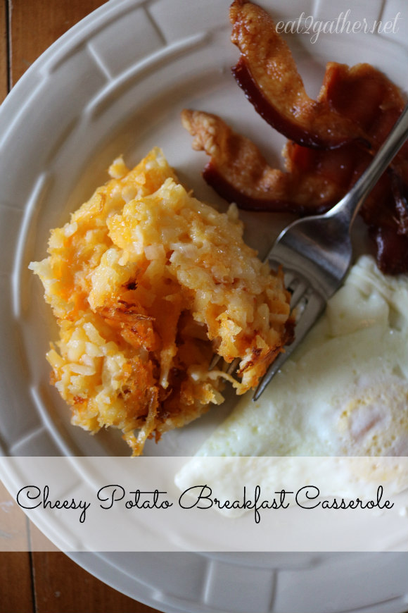 Cheesy Potato Breakfast Casserole